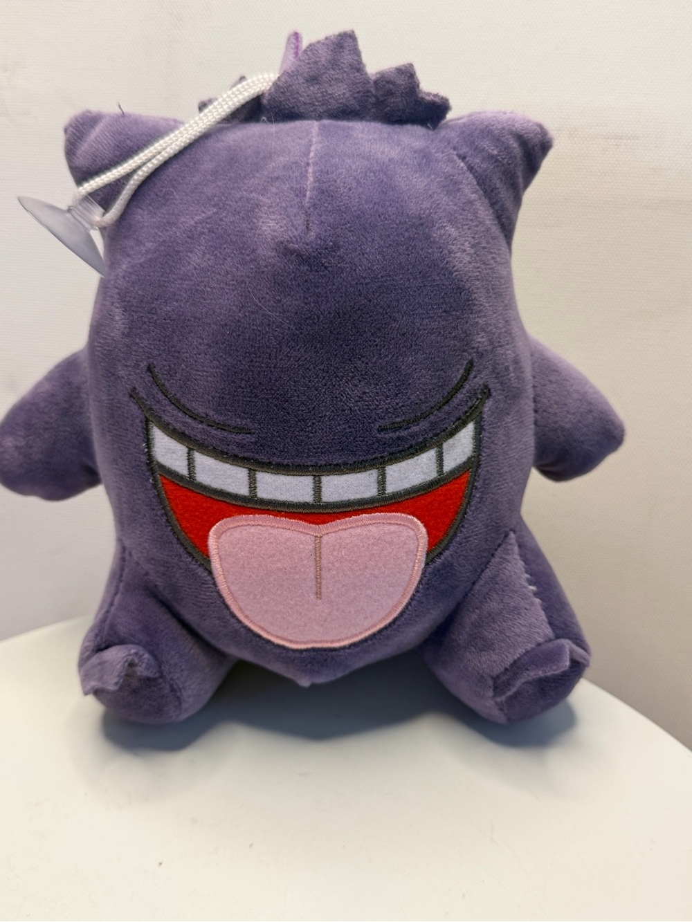 Plush Purple Monster Toy - Soft Kids Plush with Playful Face